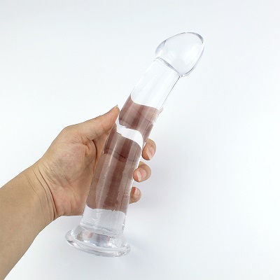 China, mehrere Größen, transparent, sicheres TPE-Material, stimulierender, stoßender, realistischer weiblicher Dildo