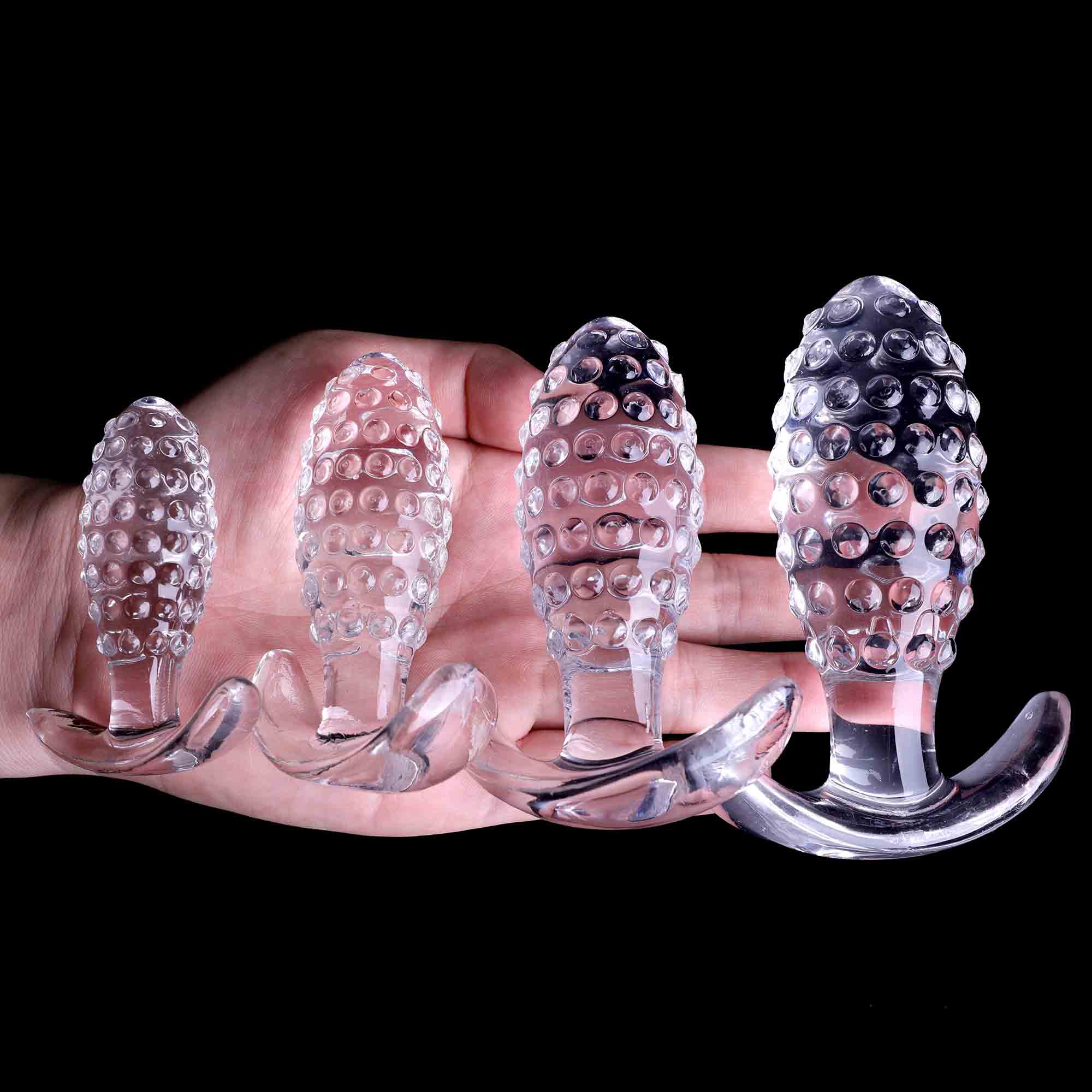 Neue Ananas Anal Bead Jelly Anal Plug Partikel Stimulieren Butt Plug G-punkt Prostata Massage Erwachsene Sex Spielzeug Für frau