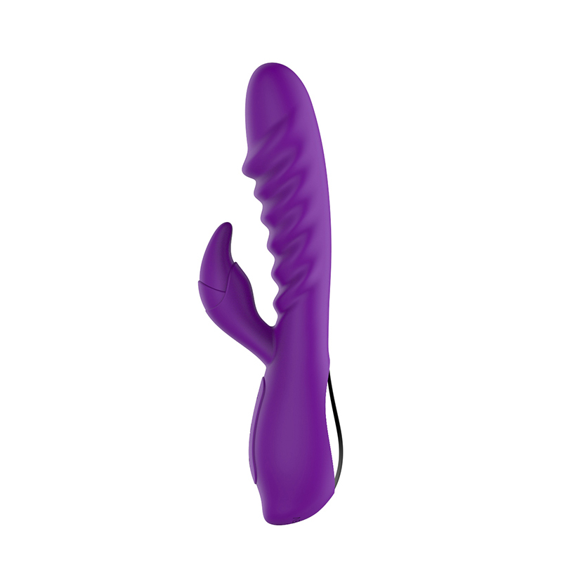 Kaninchensicheres Silikon, intelligenter Klitoris-Massagegerät-Vibrator mit Heizung für Frauen